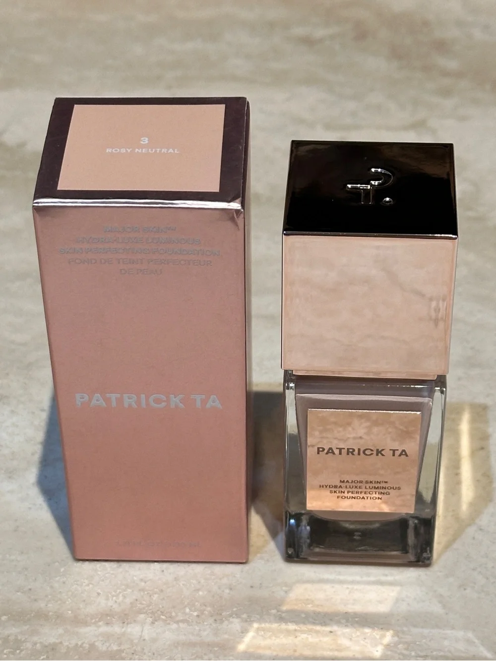 Patrick Ta Major Skin Hydra-Luxe Luminous Skin Foundation 3 Rosy Neutral